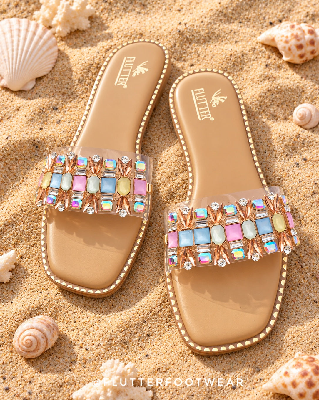 Meethi Mithai Flats (Rhinestones)