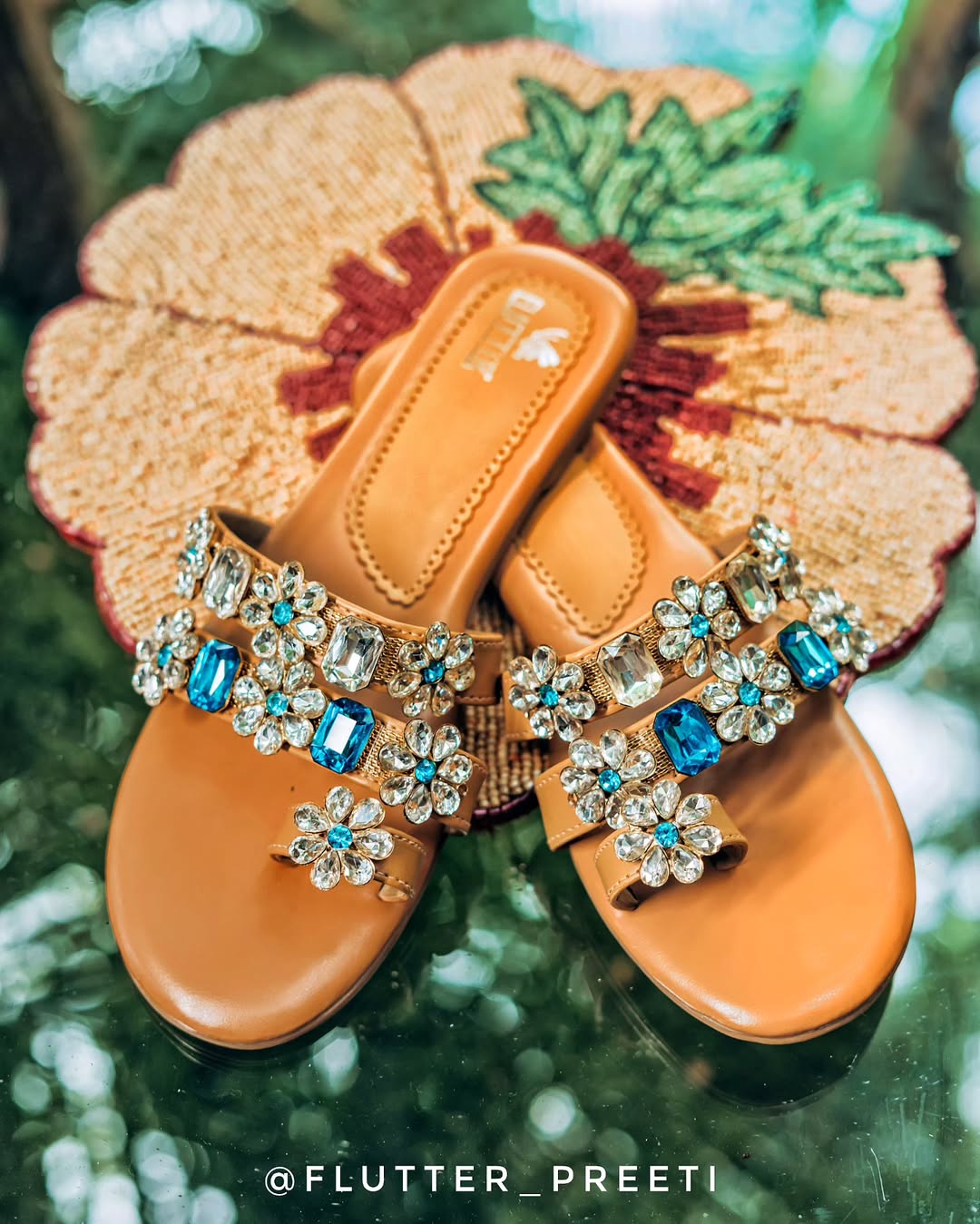 Royal Aqua Bejeweled