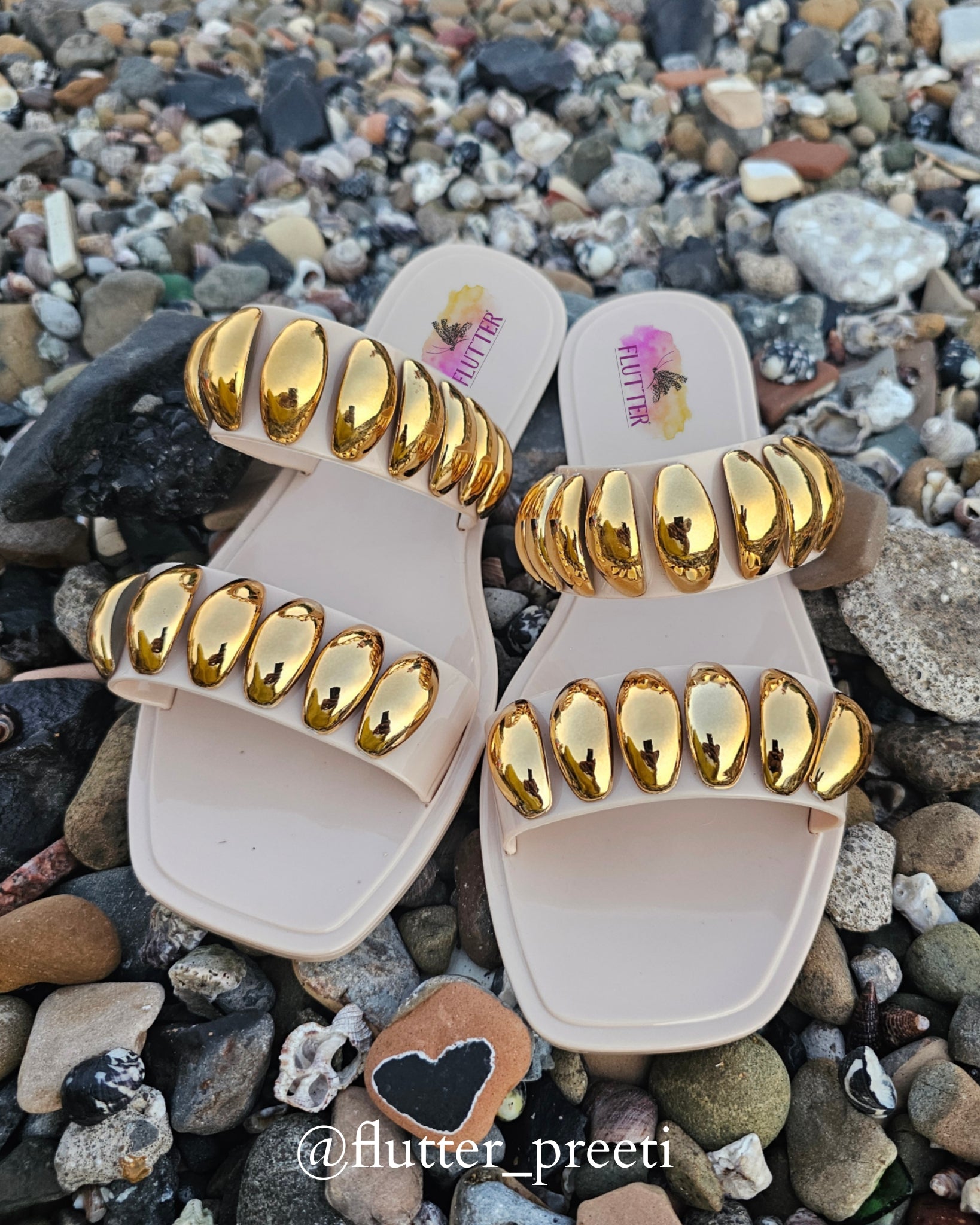 Cream with Gold