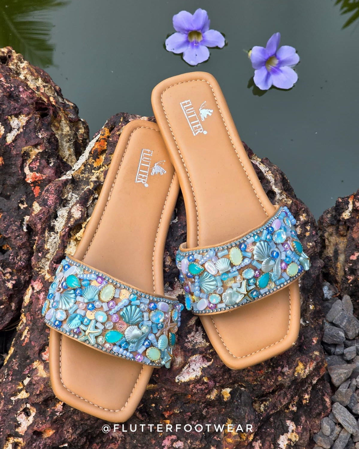 Oceana Beadwork Flats